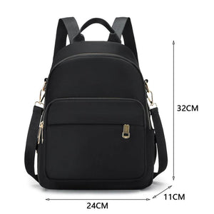 Women Nylon School Bag Lady Large Capacity Travel Handbags