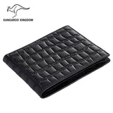 Kangaroo Kingdom Leather Wallet Men Wallets Short Leather Purse