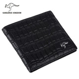Kangaroo Kingdom Leather Wallet Men Wallets Short Leather Purse