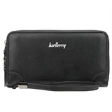 Men's Long Purse Business Clutch Wallet High Capacity Male Purse
