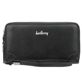Men's Long Purse Business Clutch Wallet High Capacity Male Purse