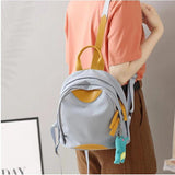 Women's Small Backpack Nylon Waterproof Mini Travel Bag School Bag Mochila