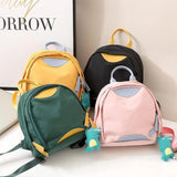 Women's Small Backpack Nylon Waterproof Mini Travel Bag School Bag Mochila