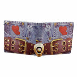 Student Man Wallet with Anti Thief Chain