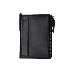 Men's Leather Wallet Purse Crazy Horse Cowhide Wallet W3-132