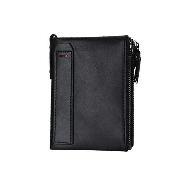 Men's Leather Wallet Purse Crazy Horse Cowhide Wallet W3-132