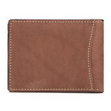 Oil Wax Cowhide Short Men Wallet Leather Purse
