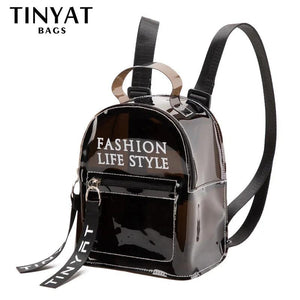 Girls Transparent Water Repellent Jelly Small Bag