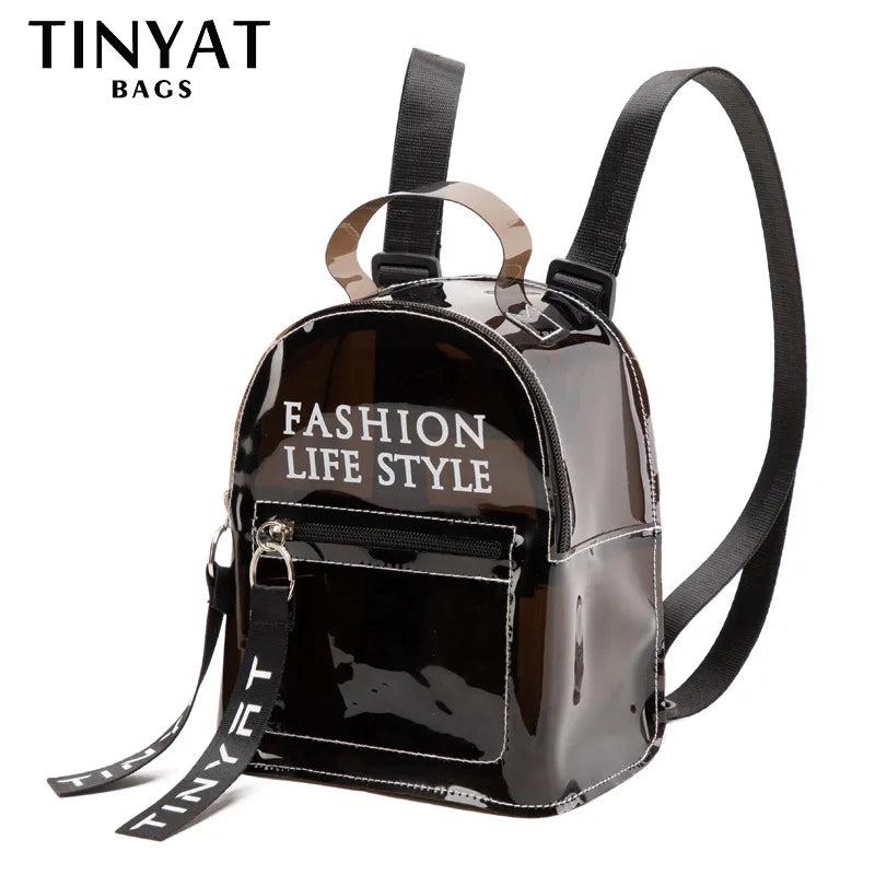 Girls Transparent Water Repellent Jelly Small Bag