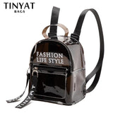 Girls Transparent Water Repellent Jelly Small Bag