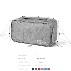 Underwear Storage Bag Travel Bra Organizer Women Men Socks Cosmetics