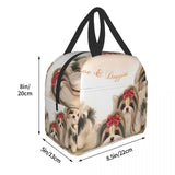 Biewer Reusable Lunch Box Leakproof Dog Thermal Cooler Insulated Bag
