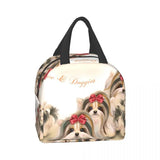 Biewer Reusable Lunch Box Leakproof Dog Thermal Cooler Insulated Bag
