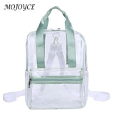 Transparent Backpack College Students Waterproof Female Candy Schoolbag