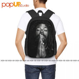 Buju Banton DJ Reggae Tour Backpack Large Capacity School Beach Bag