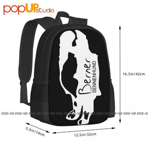 Bernese Mountain Dog Backpack Large Capacity 3D Printing