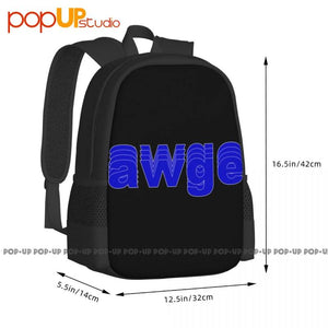 Awge Backpack Large Capacity Gym Sports Bag Riding Backpack