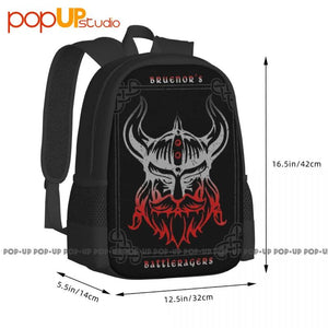 Bruenor's Battleragers Backpack Large Capacity School Training Sports Bag