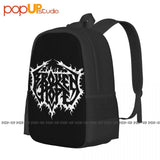 Broken Hope Band Backpack Large Capacity Gym Foldable
