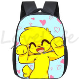 Anime Backpack for Kids, Cartoon Mikecrack Schoolbag, Back to School Bookbag