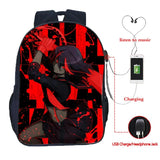 Kill La Kill Matoi Ryuuko USB Charging School Bag Boys Girls Backpacks