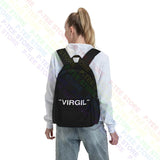 Virgil Abloh Large Capacity Backpack Print Backpack Sports Bag School Sport Bag