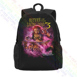 Living Dead Poster Large Capacity Backpack Gym Schoolbag