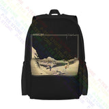 Weezer Pinkerton Large Capacity Backpack Portable Shopping Bag