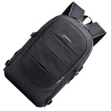 Business Travel Laptop Backpack with USB Charging Port, Gray