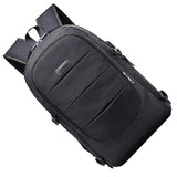 Business Travel Laptop Backpack with USB Charging Port, Gray