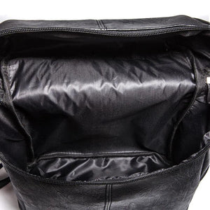 Multi-function Women PU Leather Backpack Travel Backpack Large Capacity