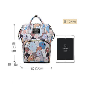 Mummy Maternity Nappy Diaper Backpack Bag Multi-function Waterproof