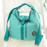 Portable Casual Zipper Sewing Backpack for Girls Book Mochilas Travel Bag