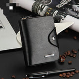 Arrival Men's Wallets Pu Leather Short Wallet High Male Cash Purses Clutch Boy C