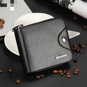 Arrival Men's Wallets Pu Leather Short Wallet High Male Cash Purses Clutch Boy C