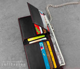 Men's Boys Casual Slim Chain Wallet Billfold