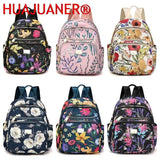 Women Nylon Mini Backpack School Bags for Teenage Girl