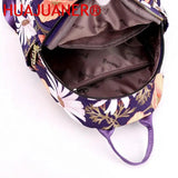 Women Nylon Mini Backpack School Bags for Teenage Girl