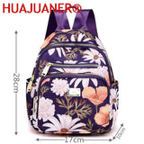 Women Nylon Mini Backpack School Bags for Teenage Girl