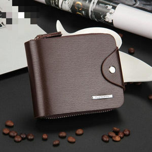 Arrival Men's Wallets Pu Leather Short Wallet High Male Cash Purses Clutch