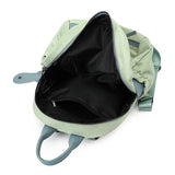 Casual Patchwork Backpack for Teenage Girls Zipper Women Bag