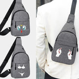 Chest Pack Waist Bag Men Travel Bag Cell Phone Bag Pocket Shoulder Belt Bag