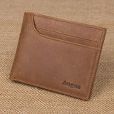 RFID Shielded Leather Short Wallet 8104