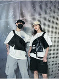 Men Chest Bag Hip-hop Streetwear Waist Pack Travel Phone Belt Bag Fanny Pack