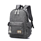 Waterproof Denim Backpack for Women Girls School Laptop Mochilas