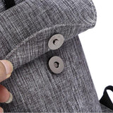 Waterproof Denim Backpack for Women Girls School Laptop Mochilas