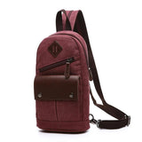 Small Canvas Backpack Unisex Women Men