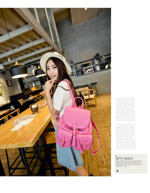 Women Backpack Lady Casual Travel Bag
