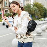 Small Tassel Tide Female BaoLing Lattice Embroidery Camera Shoulder Bag