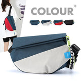 Men's Motorcycle Shoulder Messenger Bag - Sports Student Chest
